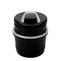 Portable Car Ashtray With Lid And Blue LED Light (1 Pc / With Color Box)