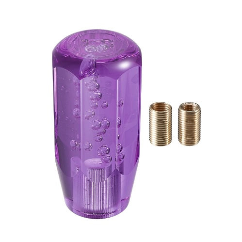 1pc Bubble Crystal Car Gear Shift Knob Manual Gear Stick Lever Knob