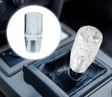 1pc Bubble Crystal Car Gear Shift Knob Manual Gear Stick Lever Knob