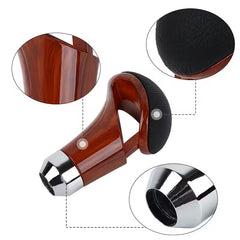 Universal Carbon Fiber Manual or Automatic Gear Shift Knob Shifter Lever For Car