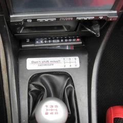 1 Pc Mugen/Wolf Don't Shift Miss! Aluminum Alloy Vip Racing Badge Decals Car Body Sticker Emblem