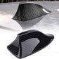 1 Pc Shark Antenna, Fin Roof Aerial Base Radio Signal For Car SUV Truck Van, Super Functional With Adhesive Tape Base-Carbon Black