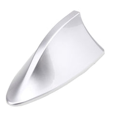 1 Pc Shark Antenna, Fin Roof Aerial Base Radio Signal For Car SUV Truck Van, Super Functional With Adhesive Tape Base-Carbon Black