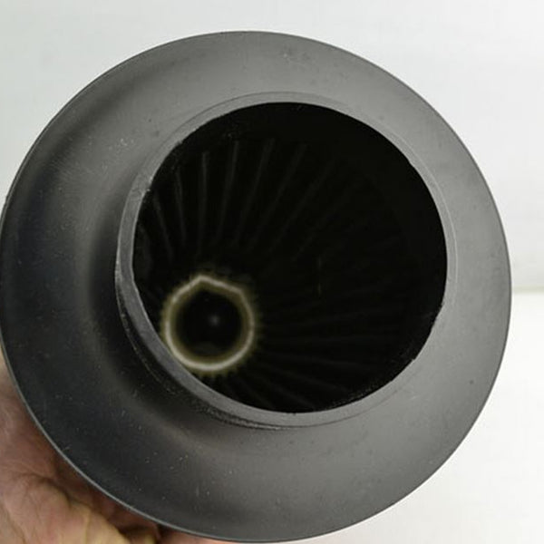 1 Set Car Air Filter Intake Modification High Flow of Pure Carbon Fiber Air Black