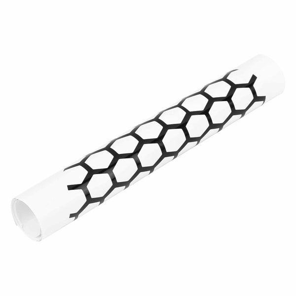 1 Set Car Rear Tail Light Lamp Stickers Honeycomb Type Decal Replacement Black for Ford Mustang 2015-2017