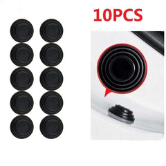 10 Pcs Car Shock Absorber Gasket Door Silicone Cushion Cushion Anti-Closing-Scratch