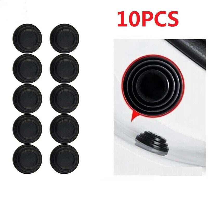 10 Pcs Car Shock Absorber Gasket Door Silicone Cushion Cushion Anti-Closing-Scratch