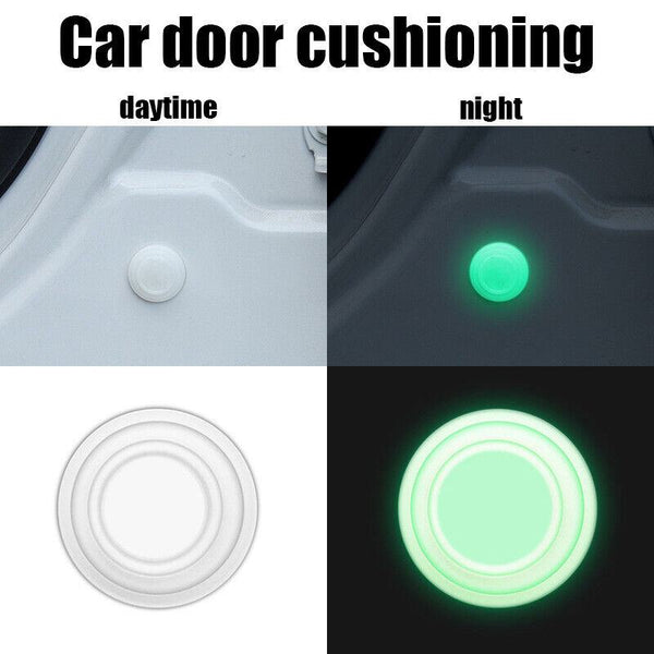 10 Pcs Car Shock Absorber Gasket Door Silicone Cushion Cushion Anti-Closing-Scratch
