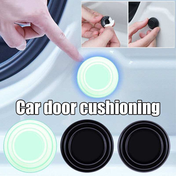 10 Pcs Car Shock Absorber Gasket Door Silicone Cushion Cushion Anti-Closing-Scratch