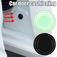 10 Pcs Car Shock Absorber Gasket Door Silicone Cushion Cushion Anti-Closing-Scratch
