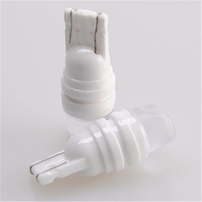 10 Pcs T10 2SMD CERAMIC LED White 194 168 W5W 5630 light Bulbs Lamp(1015)