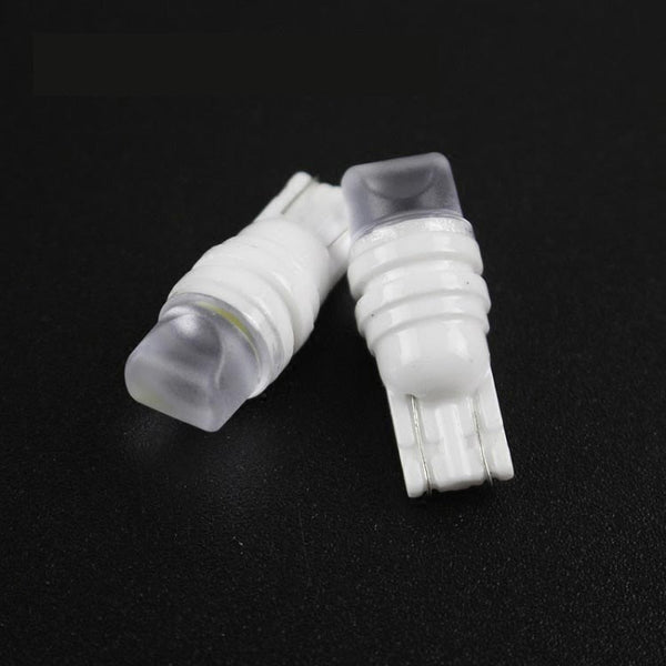 10 Pcs T10 2SMD CERAMIC LED White 194 168 W5W 5630 light Bulbs Lamp(1015)