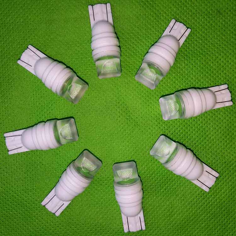 10 Pcs T10 2SMD CERAMIC LED White 194 168 W5W 5630 light Bulbs Lamp(1015)