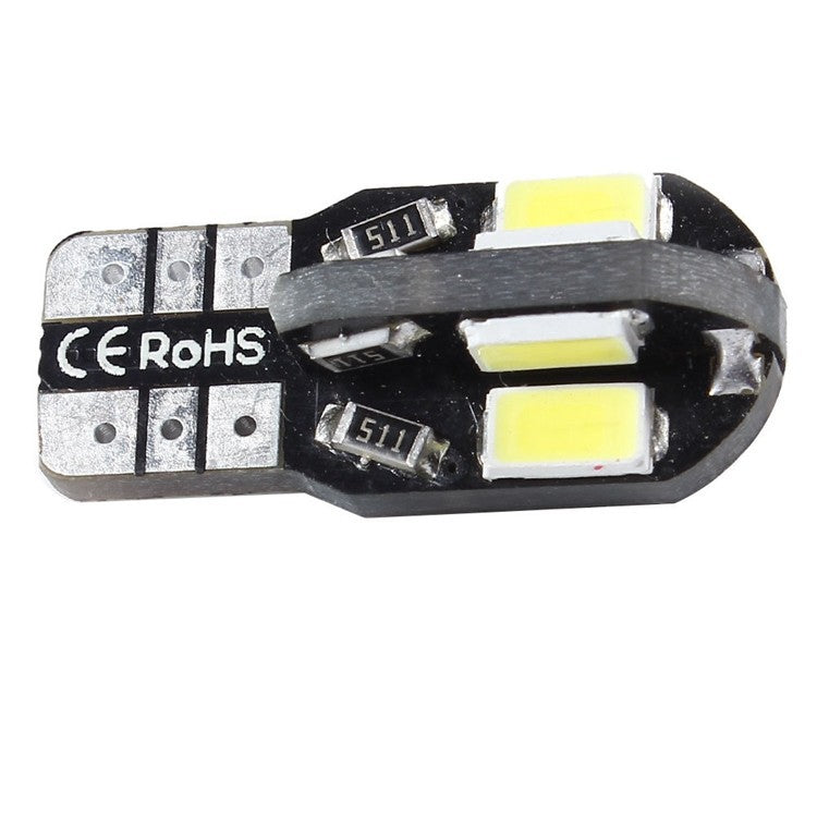 10 Pcs T10 8 smd White 5630 5730 led Canbus Error Free Car Auto Clearance Lights W5W
