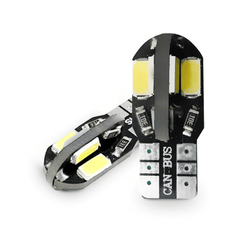 10 Pcs T10 8 smd White 5630 5730 led Canbus Error Free Car Auto Clearance Lights W5W