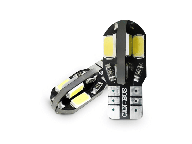 10 Pcs T10 8 smd White 5630 5730 led Canbus Error Free Car Auto Clearance Lights W5W