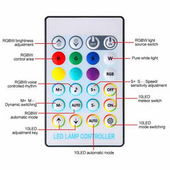 1000* Fiber Optic RGBW LED Car Shooting Meteor Star Roof Headliner Light Kit 16W