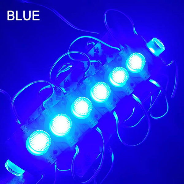 10cs Blue Spot Cob Led Module 3030 Light 1.5w Waterproof