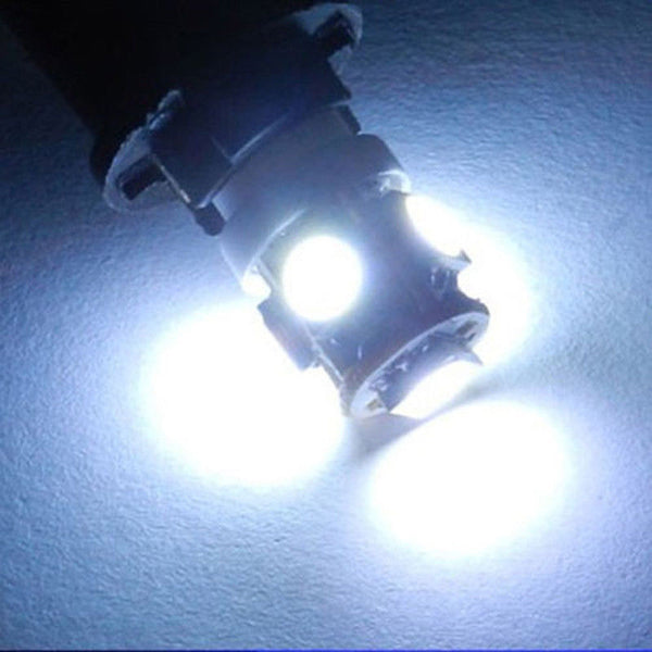 10pcs T10 5 SMD White 5050 W5W Car Interior Side Wedge Bulbs Clearance lamp(1003)