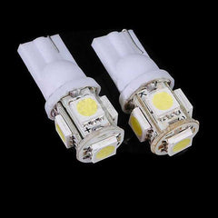 10pcs T10 5 SMD White 5050 W5W Car Interior Side Wedge Bulbs Clearance lamp(1003)