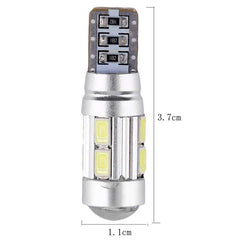 10pcs T10 White LED 10 SMD 5630 Canbus Error Free Car Wedge Light Bulb W5W 194 168(1017)