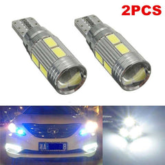 10pcs T10 White LED 10 SMD 5630 Canbus Error Free Car Wedge Light Bulb W5W 194 168(1017)