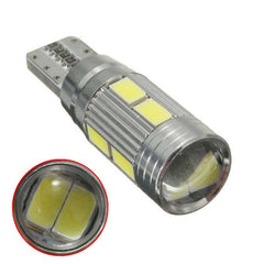 10pcs T10 White LED 10 SMD 5630 Canbus Error Free Car Wedge Light Bulb W5W 194 168(1017)