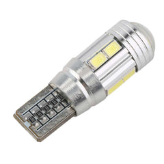 10pcs T10 White LED 10 SMD 5630 Canbus Error Free Car Wedge Light Bulb W5W 194 168(1017)
