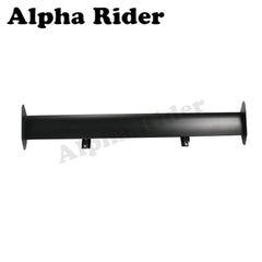 110cm/50cm Rear Wing Spoiler Lightweight Aluminum Single Deck For Hatchback Car