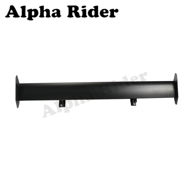 110cm/50cm Rear Wing Spoiler Lightweight Aluminum Single Deck For Hatchback Car