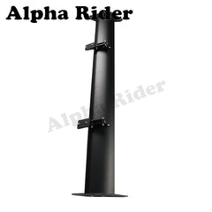 110cm/50cm Rear Wing Spoiler Lightweight Aluminum Single Deck For Hatchback Car