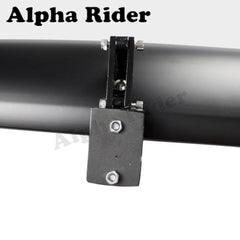 110cm/50cm Rear Wing Spoiler Lightweight Aluminum Single Deck For Hatchback Car