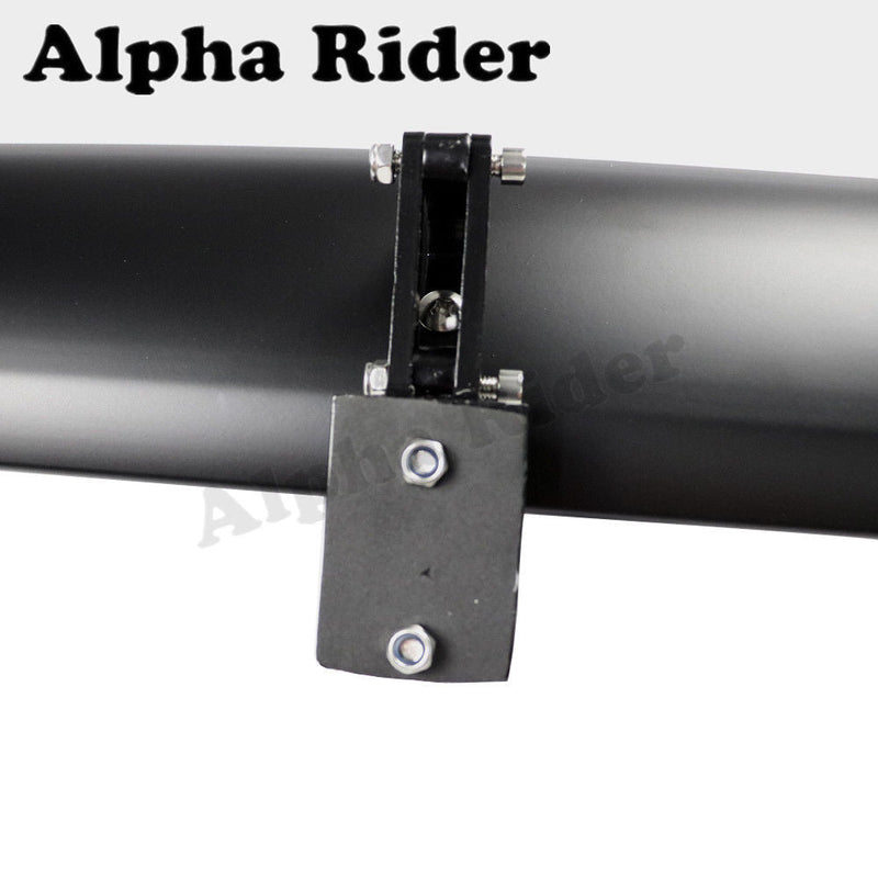 110cm/50cm Rear Wing Spoiler Lightweight Aluminum Single Deck For Hatchback Car