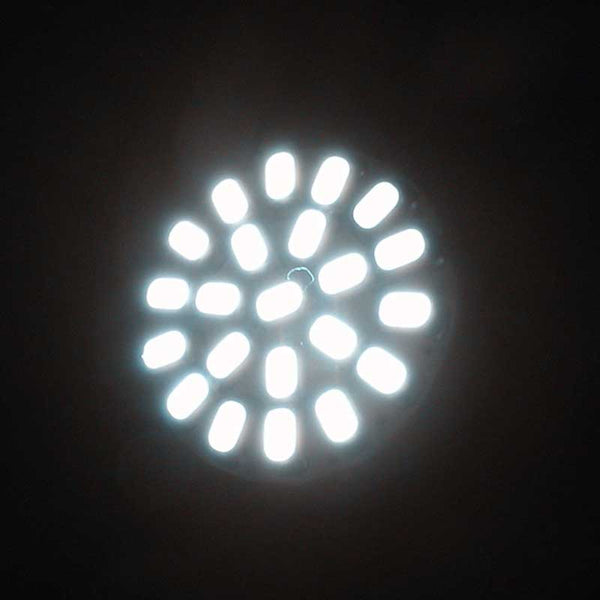 2 Pcs 22SMD LED 1156 BA15S White Tail Turn Signal Lights Reversing Bulbs