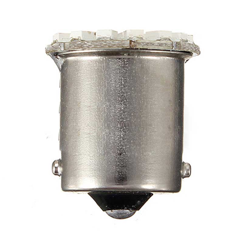 2 Pcs 22SMD LED 1156 BA15S White Tail Turn Signal Lights Reversing Bulbs