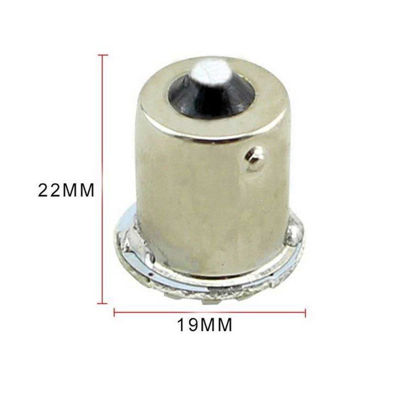2 Pcs 22SMD LED 1156 BA15S White Tail Turn Signal Lights Reversing Bulbs
