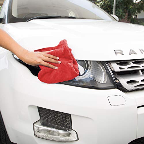 30x40 cm 600 GSM Microfiber Double Layered Cloth , Extra Thick Microfiber Cleaning Cloth