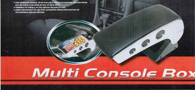 New!! Universal Car Arm Rest Centre Console Hand Rest BEIGE