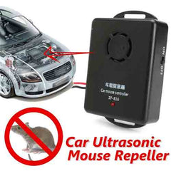 Car Ultrasonic Mouse Repeller 12V Car Truck Engine Pest Rat Repellents Rodent Controller Deterrent High-efficiency Power-saving