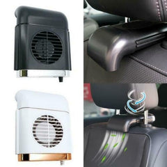 Mini USB Car Seat Back Fan Portable Vehicle 3-Speed Cooling Cooler Headrest Fan