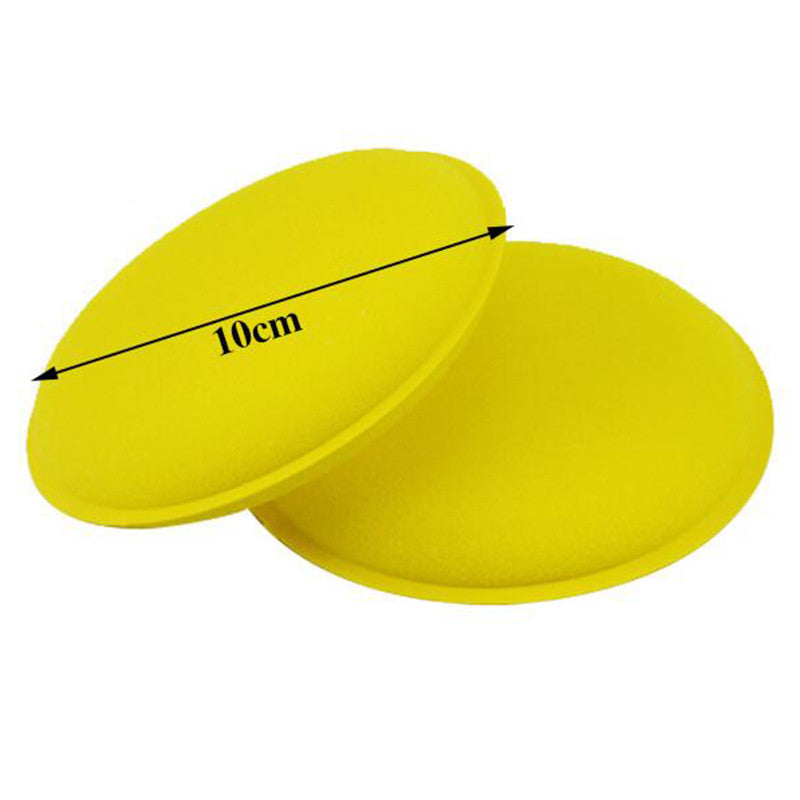 12pcs Car Waxing Polish Foam Sponge Wax Applicator Cleaning Detailing Pads