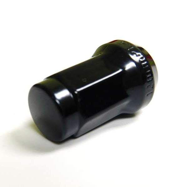 16 Pcs M12x1.5mm Black Security Locking Heptagon Closed Ended Lug Nuts for Car