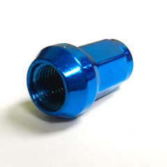 20 Pcs M12x1.5mm Blue Security Locking Heptagon Closed Ended Lug Nuts for Car