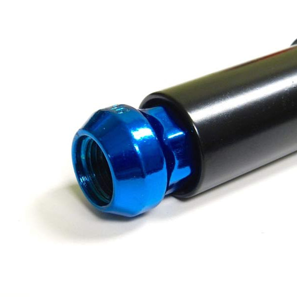 16 Pcs M12x1.5mm Blue Security Locking Heptagon Closed Ended Lug Nuts for Car