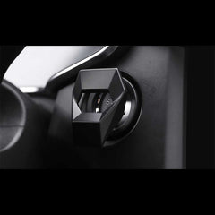 1pc Car Aluminum Engine Start Stop Engine Push Button Protection Cover Trim Sticker