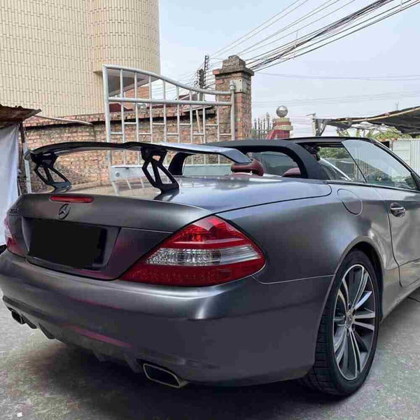 140cm Universal Car Coupe Sedan ABS Boot Racing Wing Spoiler