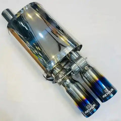 Remus Dual Tip (Burnt) Valvetronic Exhaust System for Cars “ Carbon Titanium Tips, Premium Performance