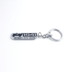 1941 3D Logo Emblem Metal Keychain For Bikes And Cars