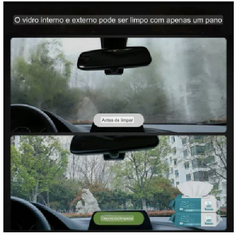 50 Pcs Car Glass Cleaning Wet Wipes Anti Fog & Water Repellent Cleaner For Windshield, Mirrors & Eyeglasses