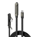 2 In 1  240W USB C Fast Charging Cable With Built In Invisible Stand For Mobile